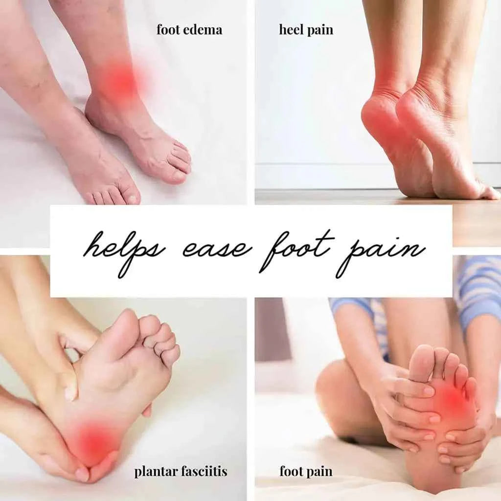 Wooden Foot Massager — Multi-Roller Foot Relaxation Tool